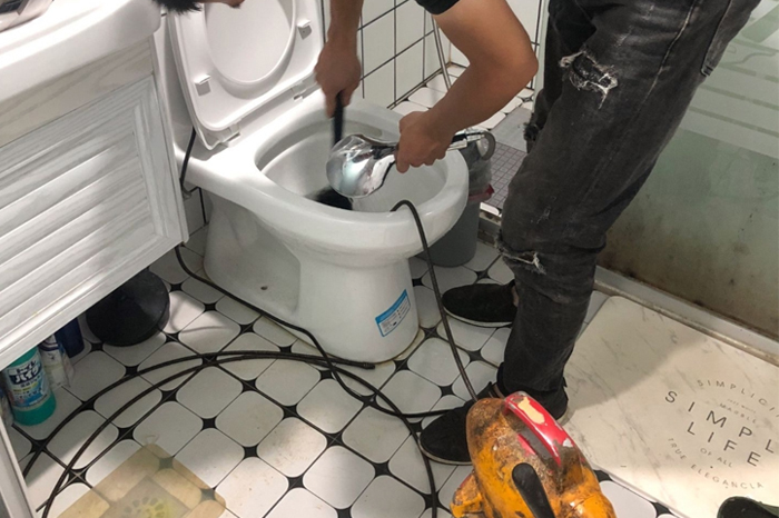 商南疏通下水道