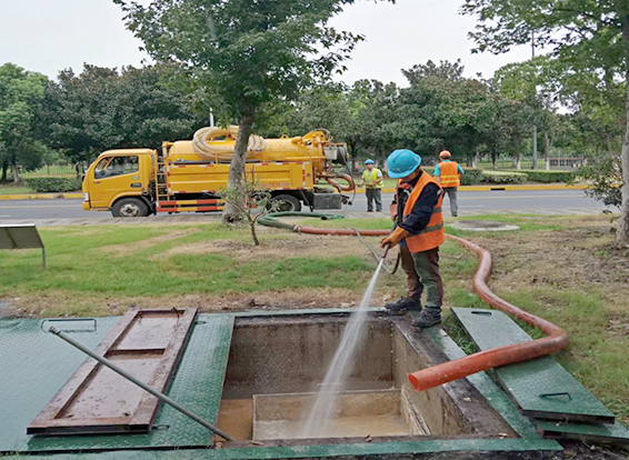 商南化油池清理